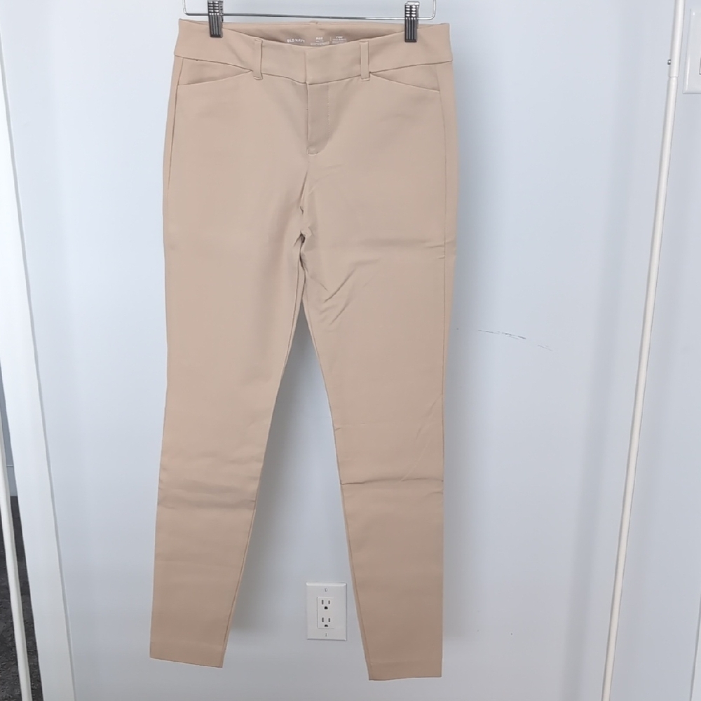 Old Navy Tan Skinny Pants with Tapered Leg